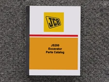 JCB Excavator JS200 Parts Catalog Manual
