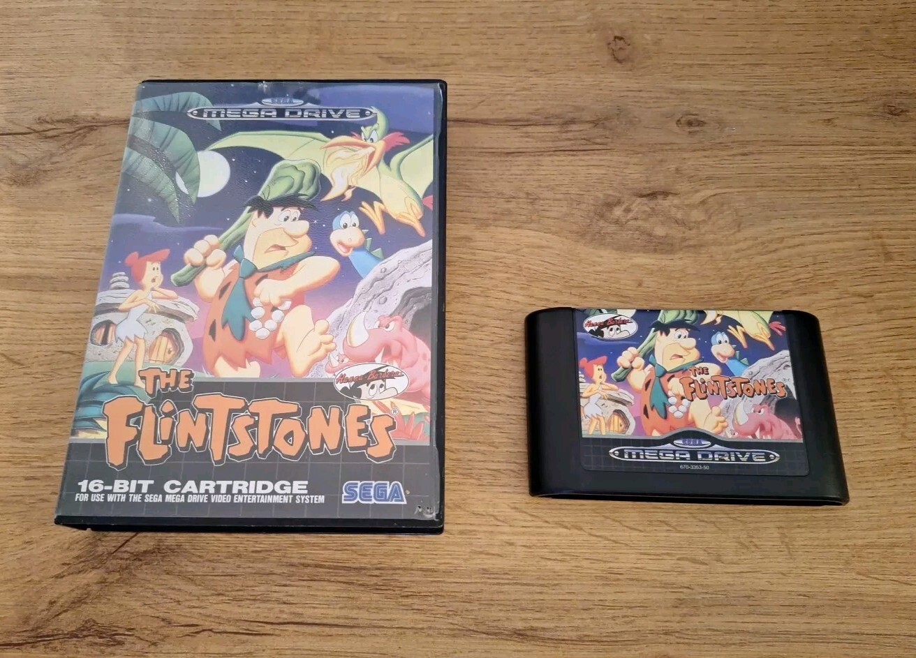 The Flintstones Sega Mega Drive Sans notice PAL Megadrive