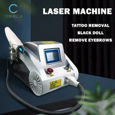 Laser machine to remove tattoos and wrinkles
