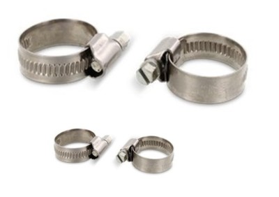 Marine Schlauchschellen Edelstahl A4 W5 DIN 3017 Breite 12mm 12-22 bis 140-160mm