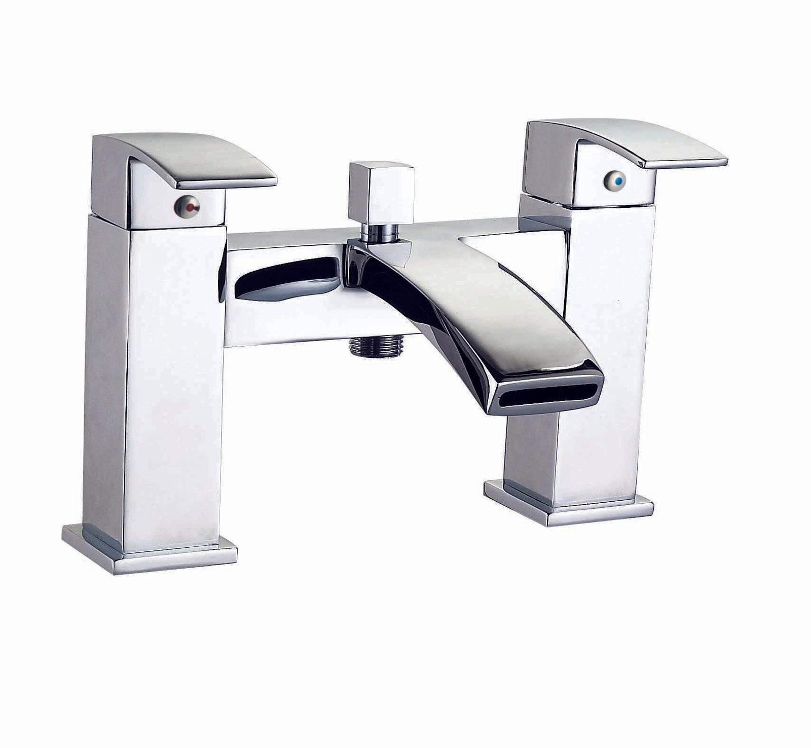 Enza Bath Shower Mixer Tap With Kit Including Shower Hose and Handset
