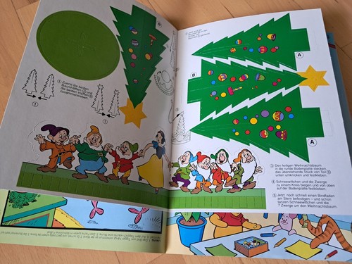 1992 Walt Disney's Dumbo No.12 with Craft Sheet Christmas Mobile - Excellent Z0 - Picture 2 of 5