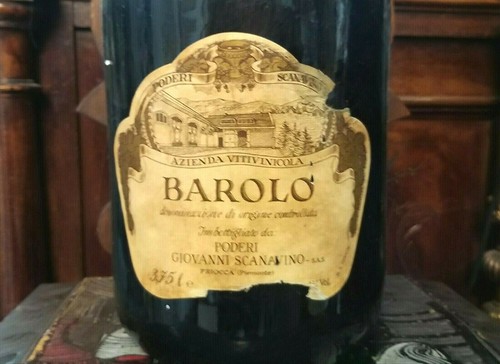 Barolo, poderi Giovanni Scanavino, annata 1977 Magnum 3.75 litri DOC 12% Vol. - Imagen 2 de 4