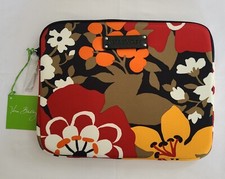 Vera Bradley Bittersweet Neoprene Tablet eReader Sleeve 10x8 Padded Zipper N02