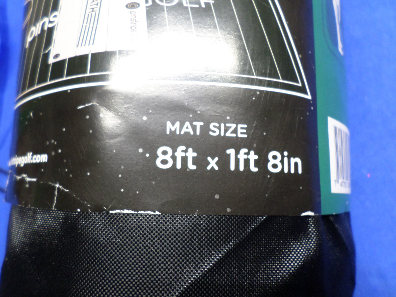 Pinstripe Golf Putting Mat 8' by 20" Mat Only, with Carry Bag eBay