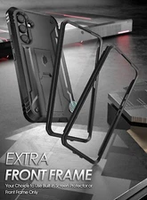 Poetic Case For Samsung Galaxy A54 with Kickstand Built-in Screen Cover Black