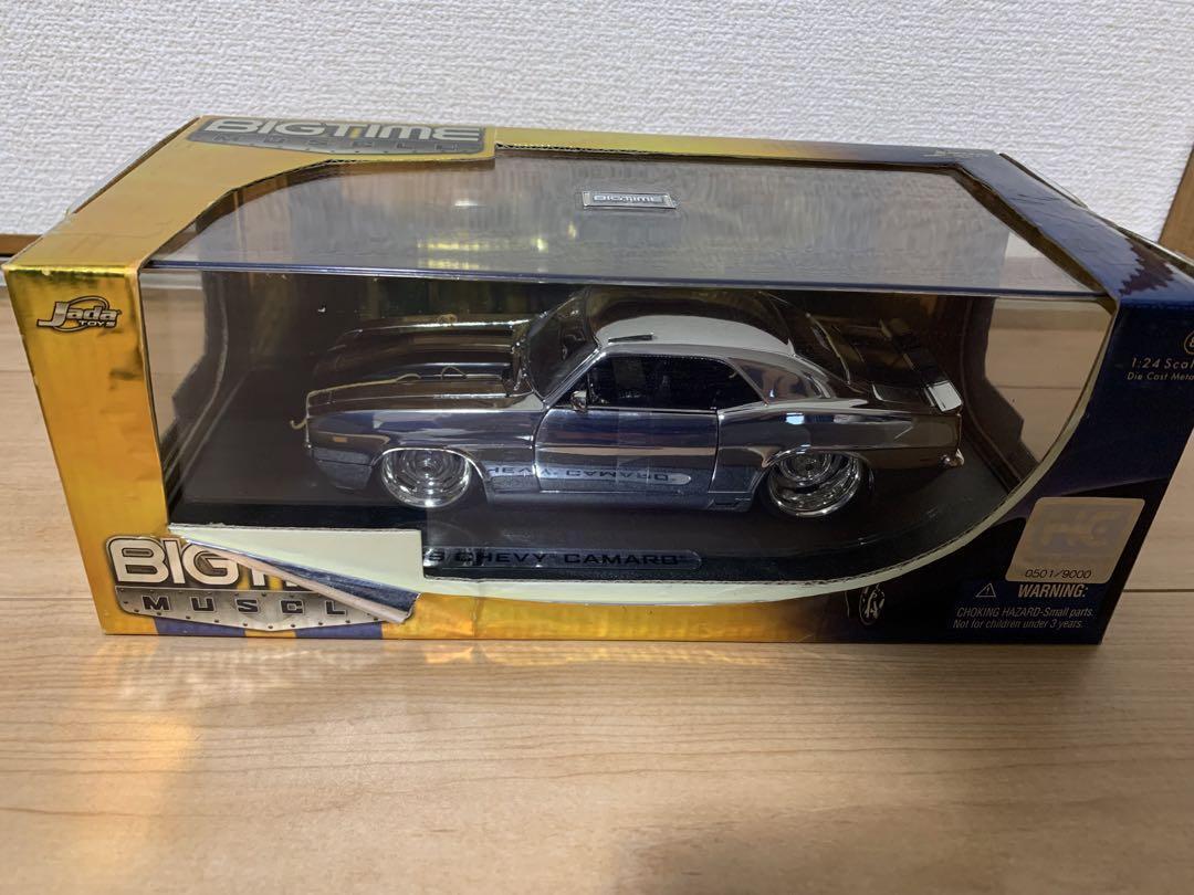 JADA TOYS 1/24  1969 カマロ 世界限定フルメッキミニカー！ JADA TOYS 1/24 1969 Camaro World Limited Fully Plated Mini