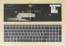New for HP ProBook 650 G4 650 G5 Keyboard Backlit No pointer Russian  US