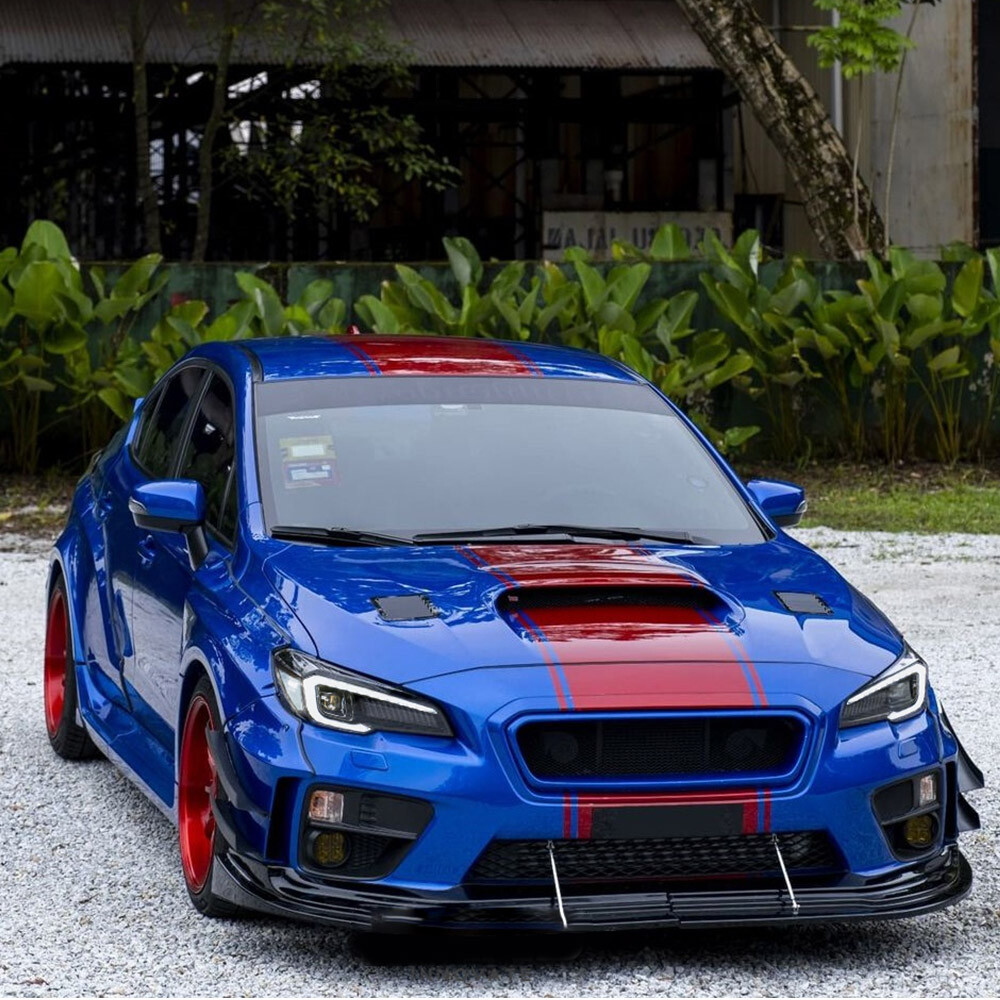 For 2015-2021 Subaru WRX STI Clear LED Sequential Signal Projector Headlights LR