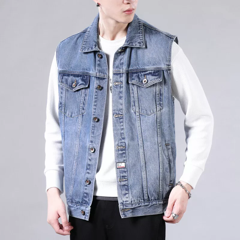 Cowboy shop denim vest