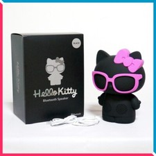 Sanrio Official Hello Kitty Bluetooth Speaker Black JAPAN NEW