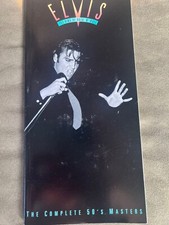 Vintage Elvis Presley The Complete 50 Masters 5 Cassettes And Stamp XX 