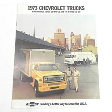 VINTAGE 1973 CHEVROLET CHEVY TRUCKS CONVENTIONAL TILT DEALERSHIP SALES BROCHURE
