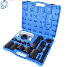 Auto Repair Service Removal Ball Joint Press Tool Kit & Master Adapter Set 21Pcs