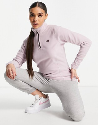 HELLY HANSEN Sz Lg DAYBREAKER 1/2 ZIP FLEECE JACKET