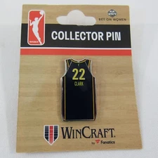 Caitlin Clark #22 Jersey Enamel Pin WNBA Indiana Fever Basketball