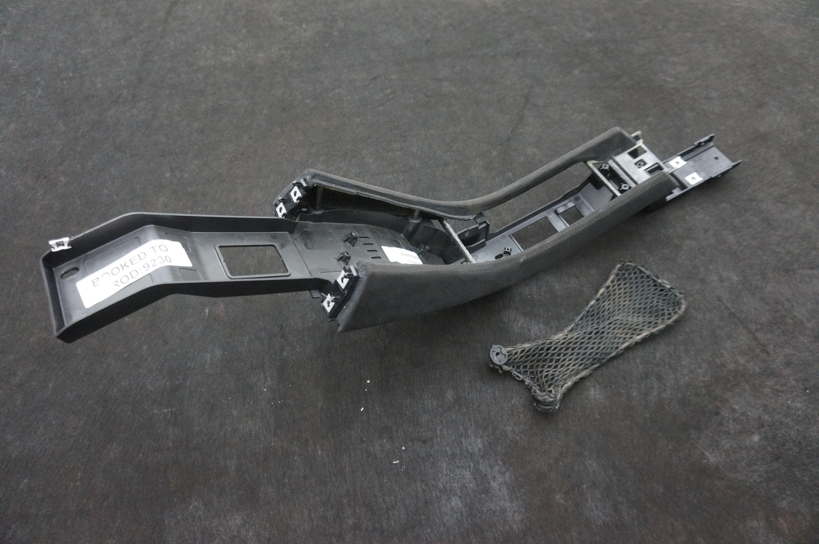 Front Center Console Upper Support Panel Alcantara 11N3244CP McLaren 650s 2015