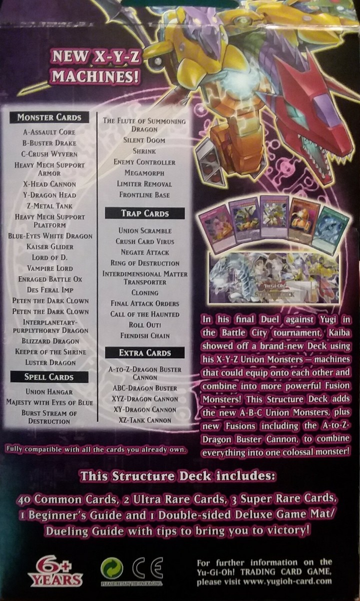 Yugioh Structure Deck Seto Kaiba ABC Buster NEW SEALED