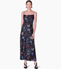NWT. $1790 CAROLINA HERRERA Bias Slip Dress Sz 4