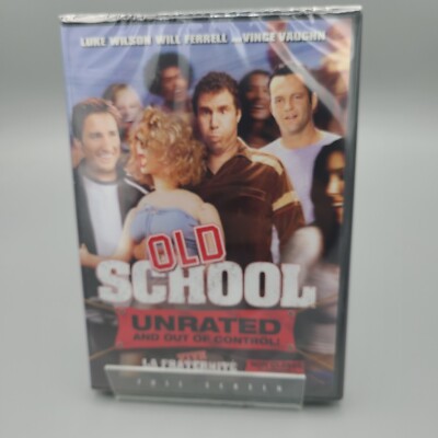 Old School: Unrated Edition (DVD, Full Screen) NEW SEALED. Will Ferrell