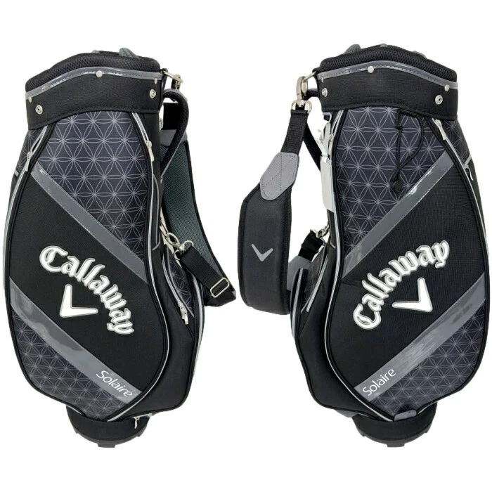 Callaway Golf Entry Cart Bag Solaire 8.5 x 47in Lightweight 6-way Ladies Black - Image 2 of 4