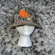 Mossy Oak Hat Camo Mesh Back Stag Industrial Adjustable Strap Trucker Outdoor