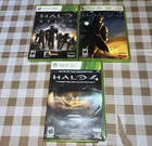Xbox 360 Halo Lot of 3 Halo 3 Halo 4 Halo Reach Tested Working Lot of 3 Games