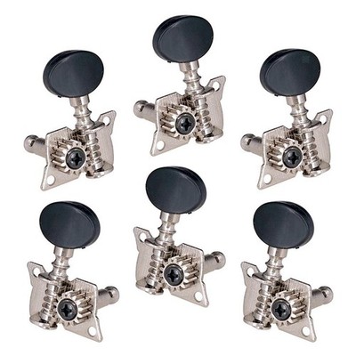 Akustische Gitarre String 3R3L Offenen Knopf Tuning Key Tuner Pegs Kopf