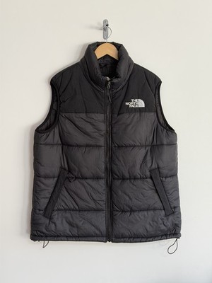 The North Face Weste schwarz gesteppt Puffer Bodywarmer Himalaya Herren XL