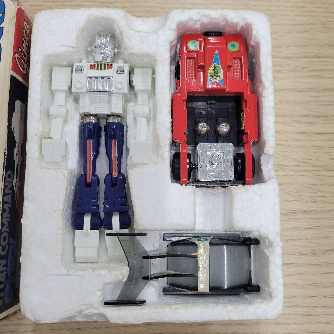 ミクロマン　タイタン　コマンドジムカＦ1ーSSコスモードT452ポセイダー T451シリーズ