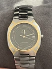 VINTAGE MENS OMEGA SEAMASTER POLARIS 18CT GOLD & TITANIUM WORKING FREEPOST UK