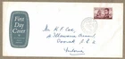 Australia 1966 APO Grey Shield $1 Navigator FDC Long Cover