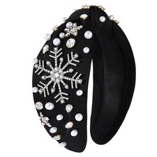 Christmas Headband for Women Holiday 1 Count Pack of 1 , Red Green