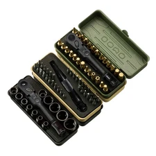 Tool Torx Bit Set 77-Piece, Fully Armed Bits Ratchet Set with 13-Piece 1/4" D...