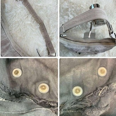 DIESEL shoulder Bag Grunge archive vintage y2k canvas denim japan