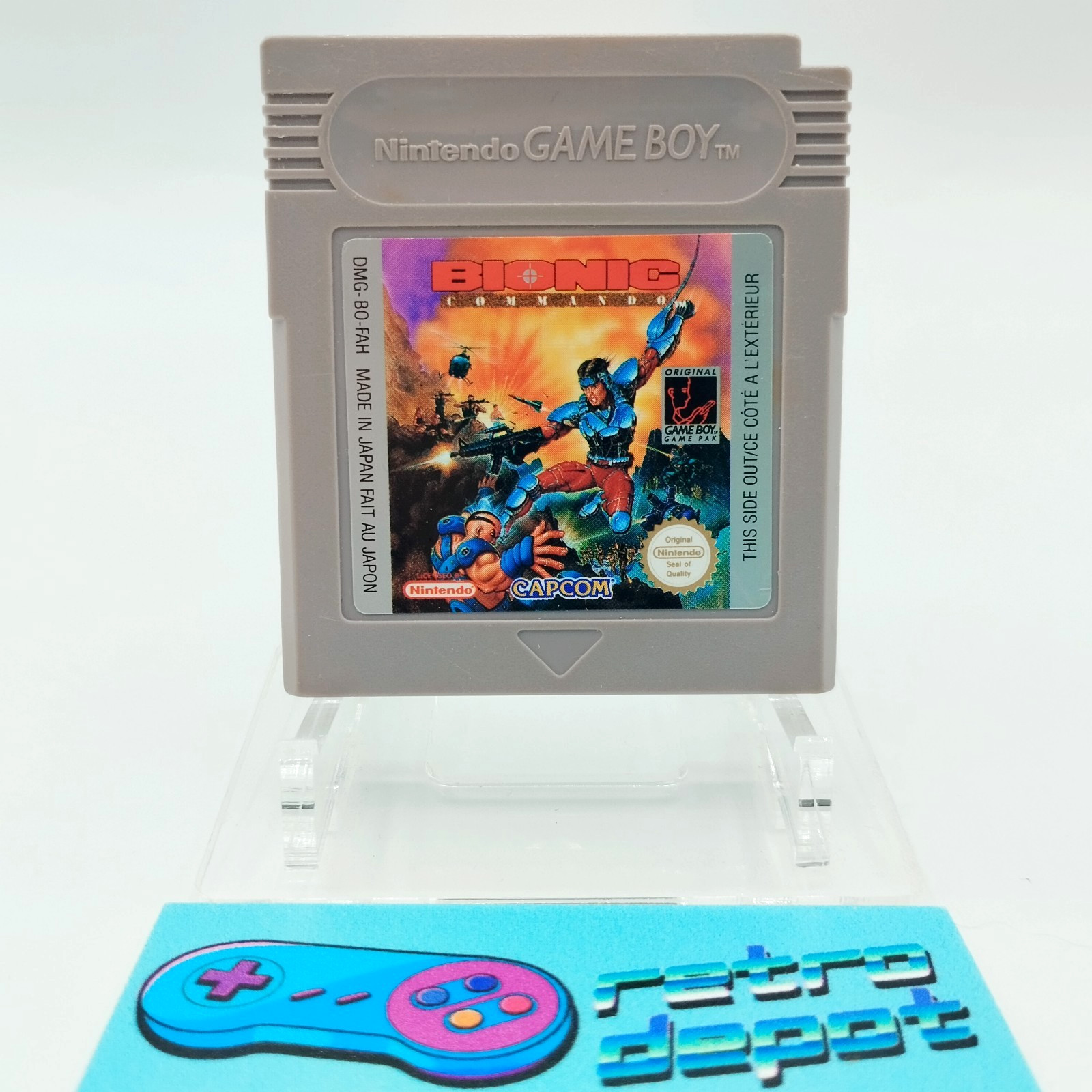 Bionic Commando / Nintendo Game Boy + Color / PAL / FR / FAH