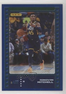 2019-20 Panini Sticker & Card Collection Blue 99/299 Donovan Mitchell #39 07n0