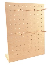 Wood display product merchandising display for retail