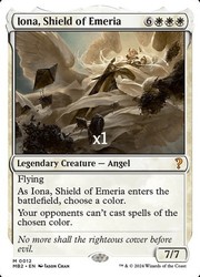 Iona, Shield of Emeria (White Border) Mystery Booster 2