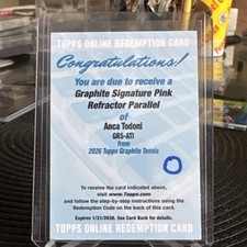 2026 Topps Graphite Tennis Checklist Guide in-content 29