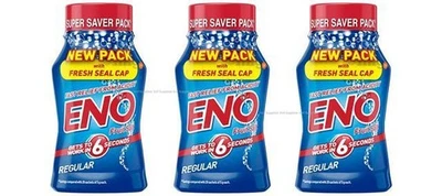 ENO Regular Fruit Salt 100g (Pack of 3) - Fast Relief from Acidity & Gas