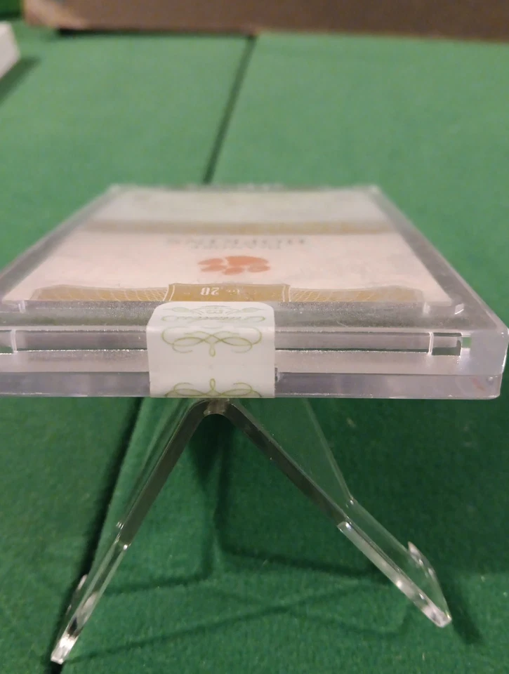 2019 Panini Flawless Collegiate Deandre Hopkins #28 EMERALD 5/5 Encased Clemson - Image 4 of 4