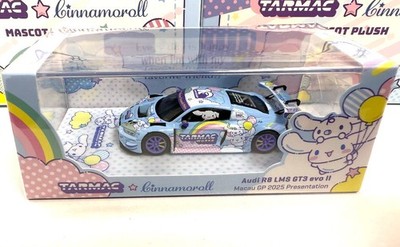 ☆ターマック☆ マカオGP限定 Audi R8 LMS GT3 シナモロール TARMAC WORKS 1/64 Audi R8 LMS GT3 Cinnamoroll Macau GP 2025 Model