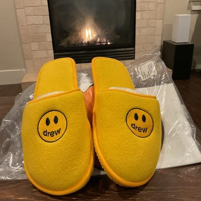 *NEW* Drew House Mascot Slippers  Golden Yellow  - Size S/M