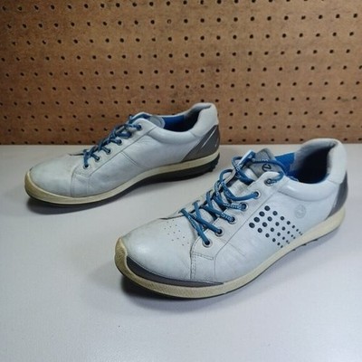ECCO mens 2tone gray Yak BIOM golf shoes 10 M 43