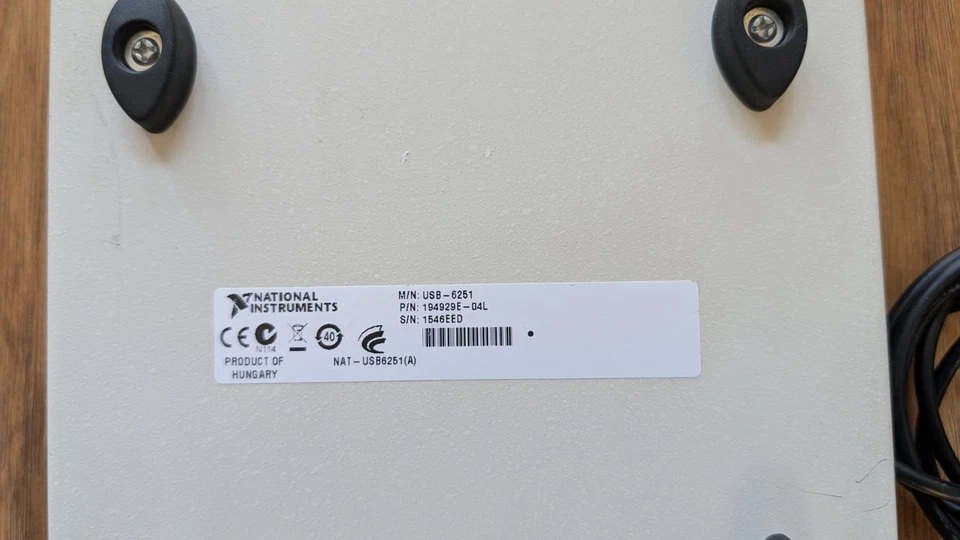 National Instruments NI USB-6251 DAQ vollständig getestet kalibriert & Kalibrierzertifikat - Bild 3 von 4
