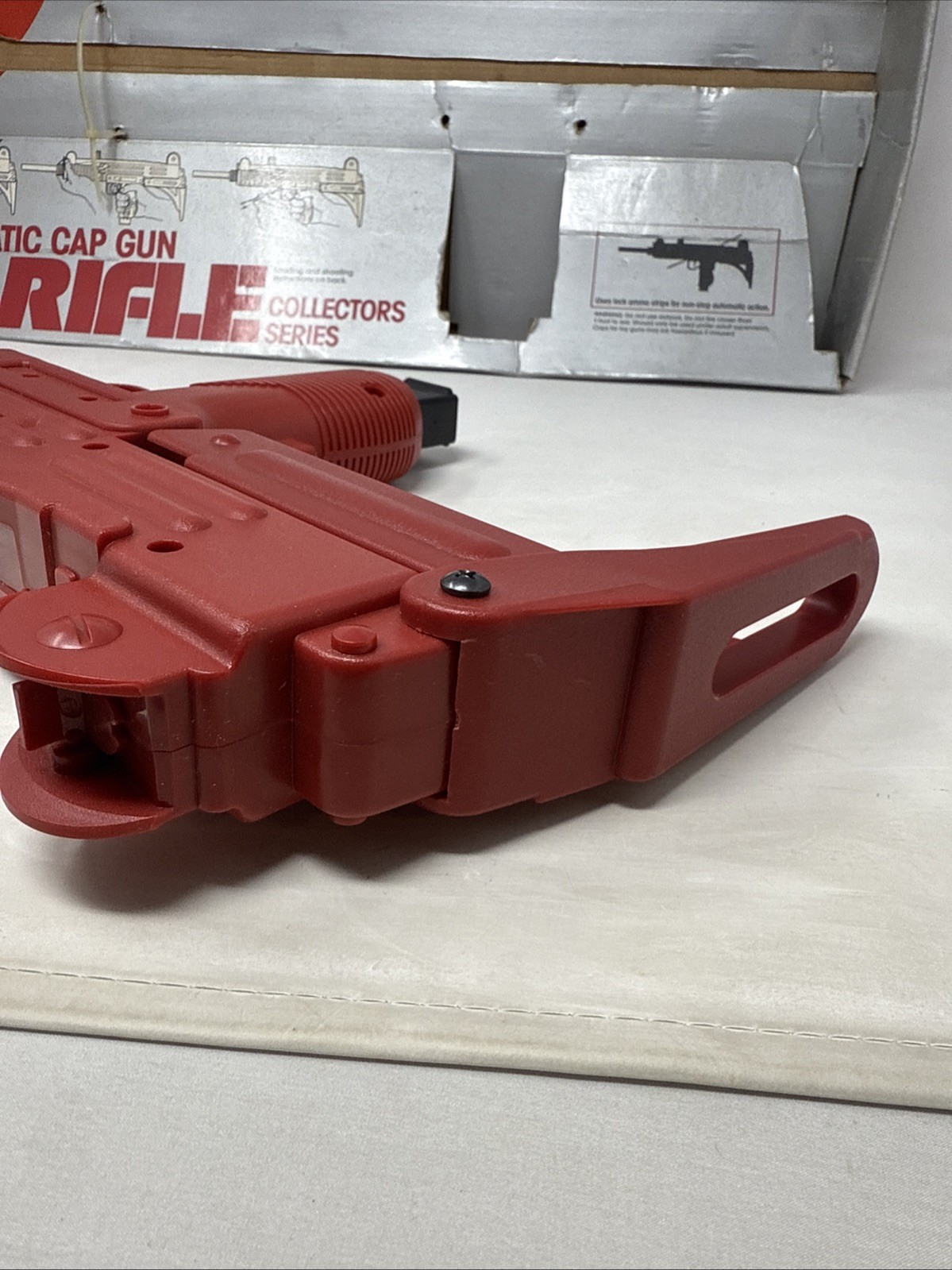 Vintage Larami Uzi Rifle Z-Matic Collectors Series Cap New In Package Rare