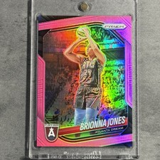 2025 Panini Prizm WNBA Brionna Jones Pink Prizm /175 Atlanta Dream SP