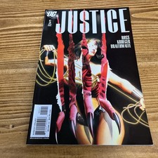 JUSTICE #5  NM.  (2006)  ALEX ROSS   'COMBINE POSTAGE'