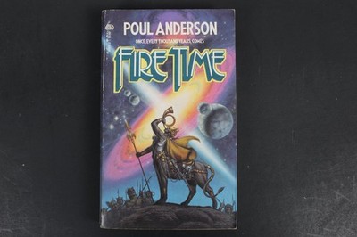 Fire Time Poul Anderson 1988 Third Baen Printing Science Fiction Paperback PB
